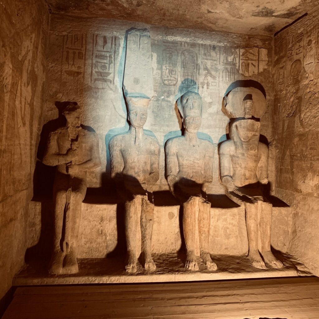interior of Abu simbel temple