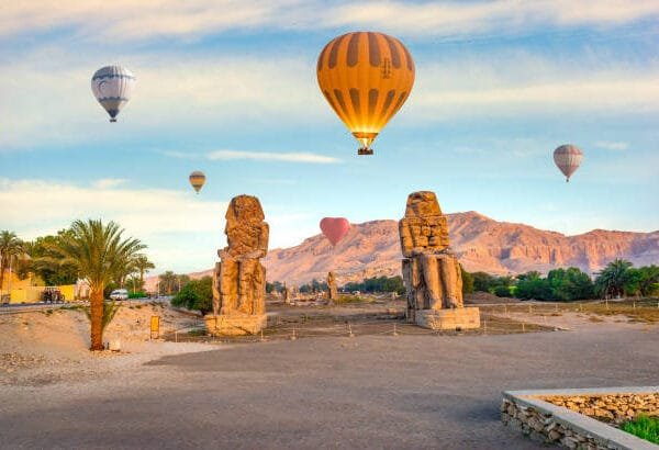 Welcome to Egy Travel Lux – Explore Egypt in Style 51 istockphoto 1362419681 612x612 1 Hot air balloons over Colossi of Memnon in Luxor, Egypt