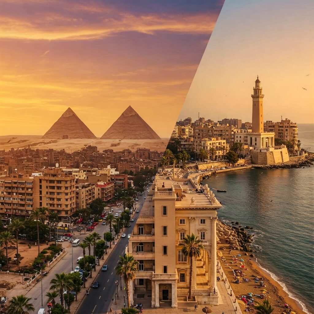 Giza Pyramids Tour and Nile Cruise Lunch from Alexandria Port