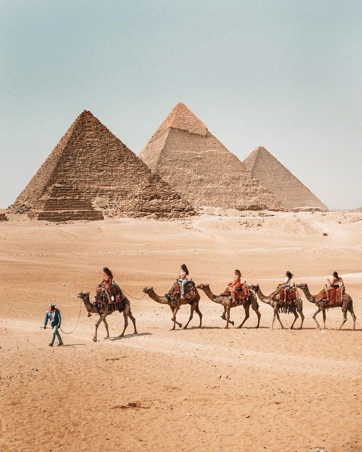 Giza Pyramids and Egyptian Museum From Port Said