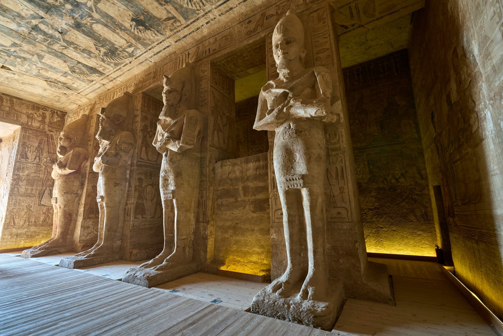 interior of Abu Simbel temple