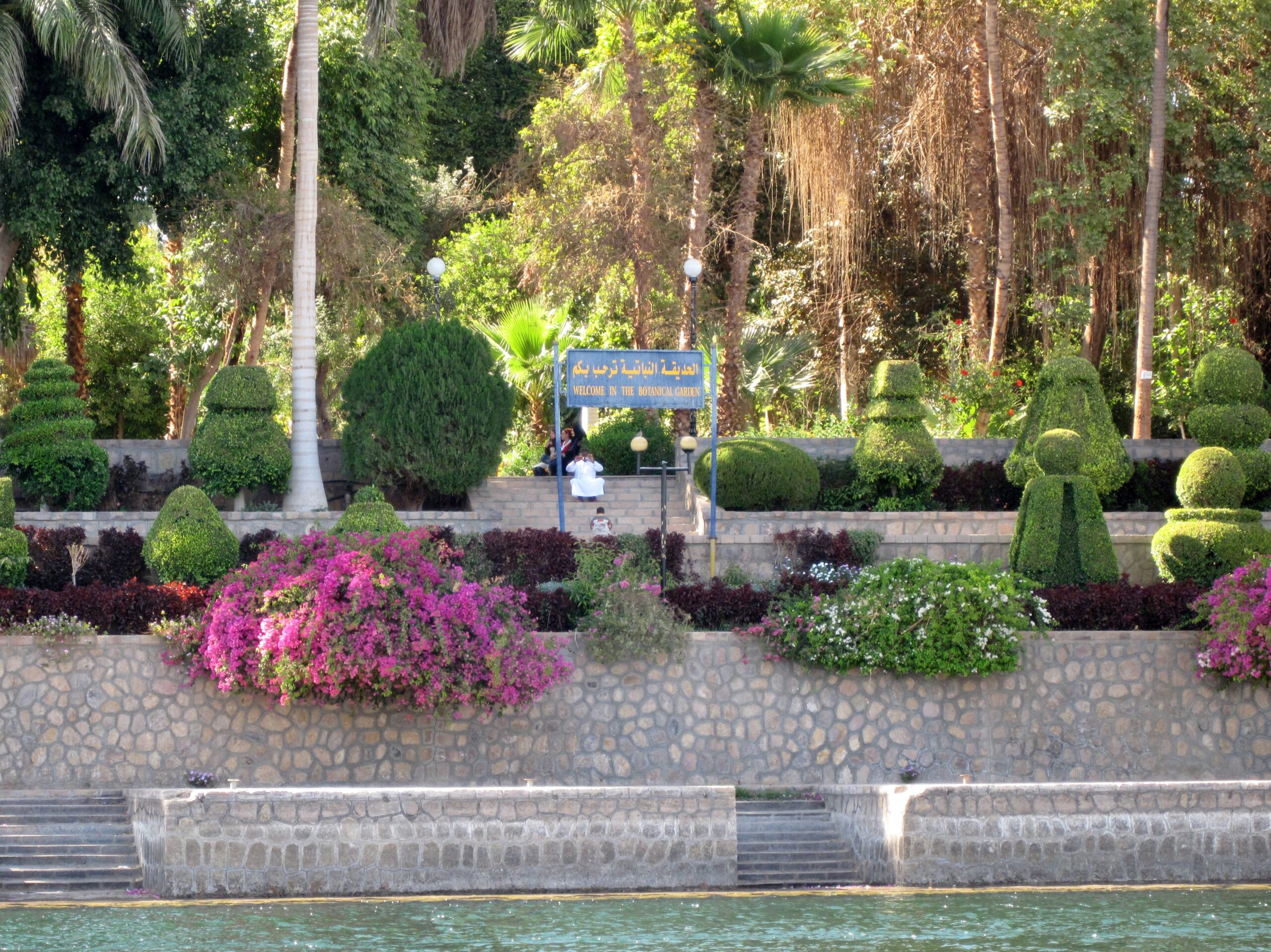 aswan botanical garden