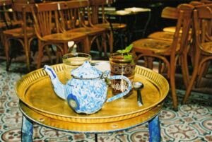 mint tea at fishawy cafe