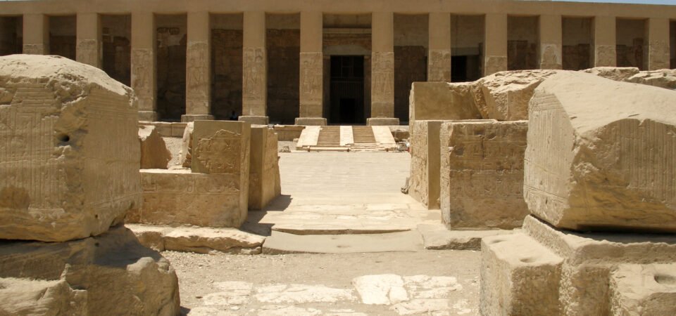 temple of seti i in abydos