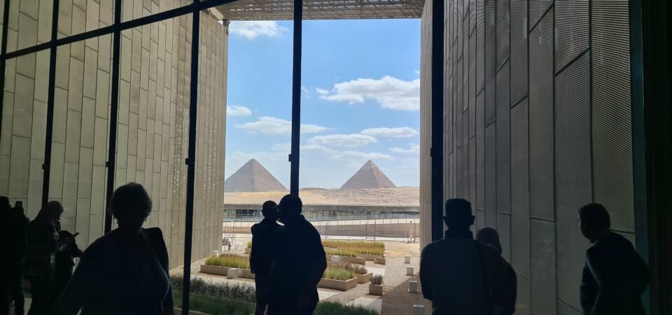 the interior of the grand egyptian museum