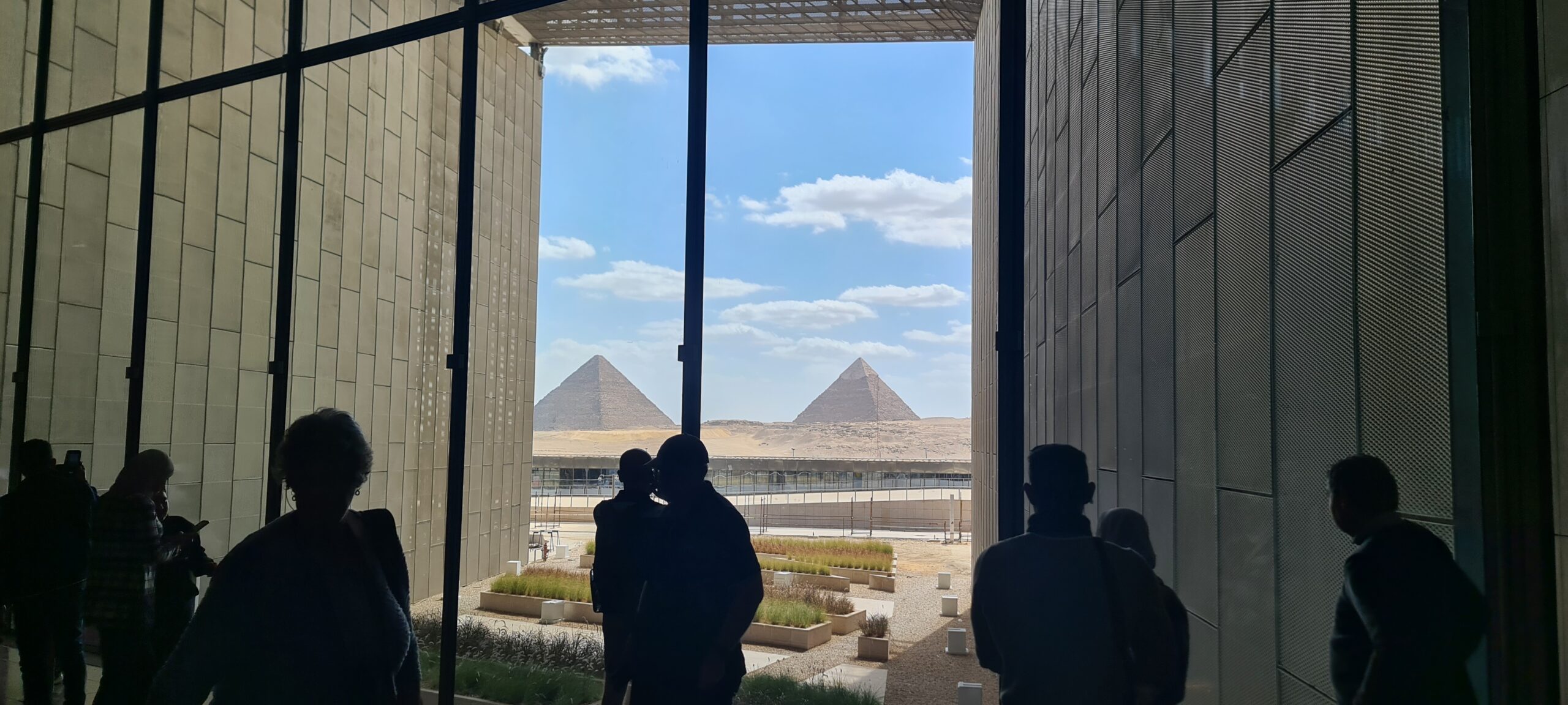 the interior of the grand egyptian museum