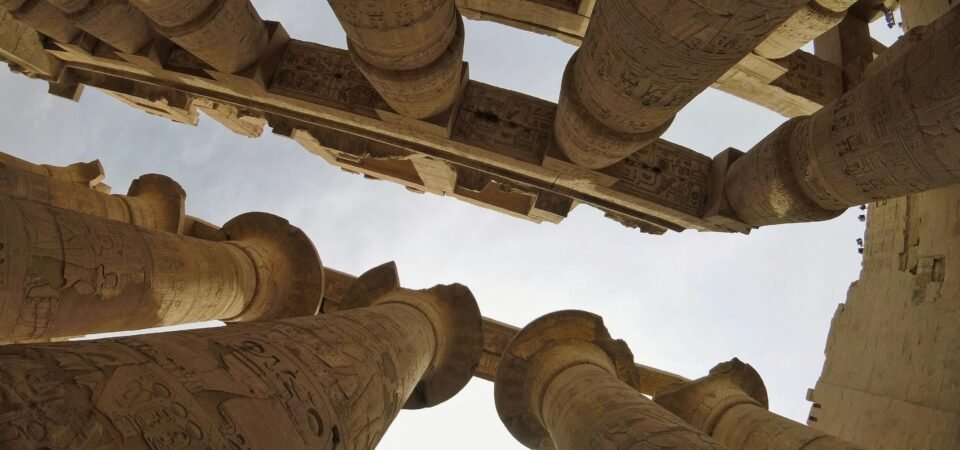 columns at karnak