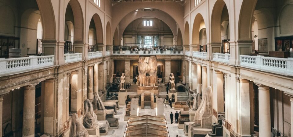 the Egyptian museum