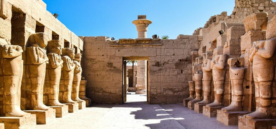 court at Luxor temple