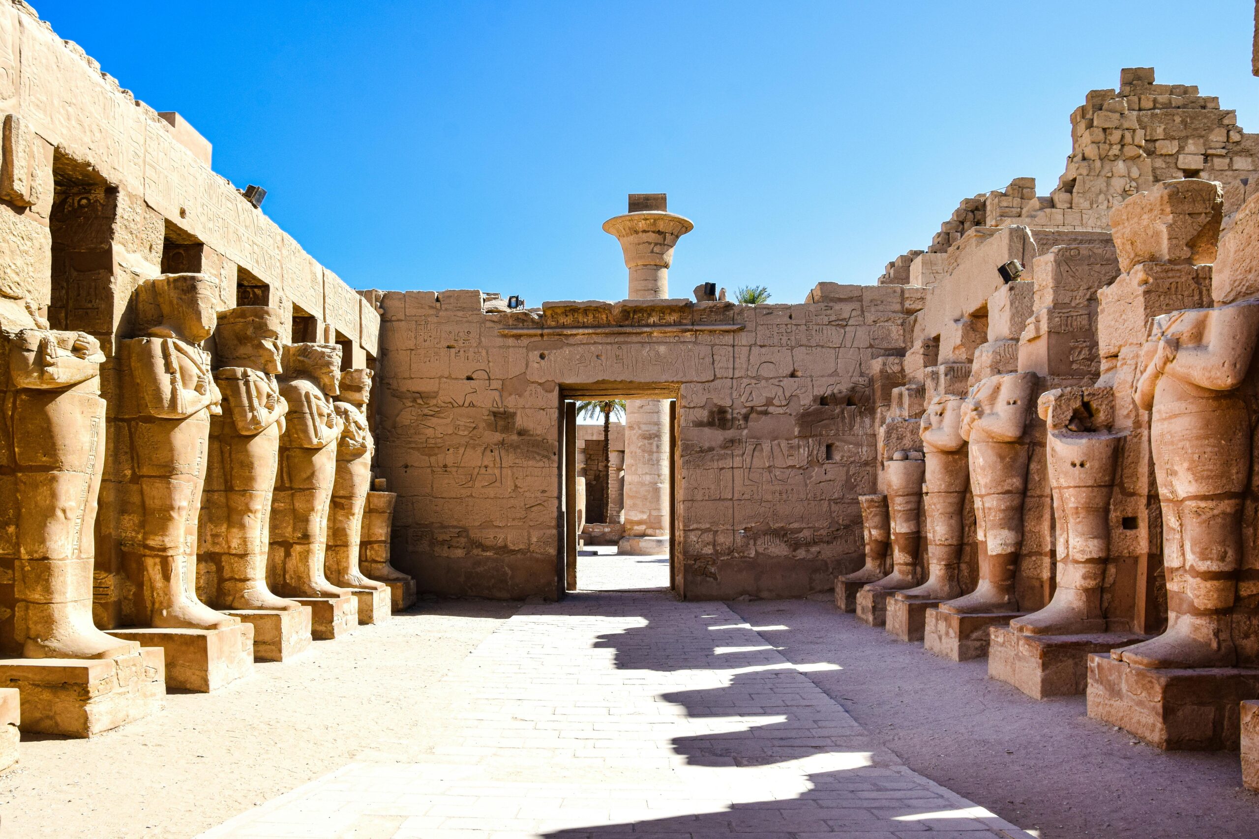 court at Luxor temple