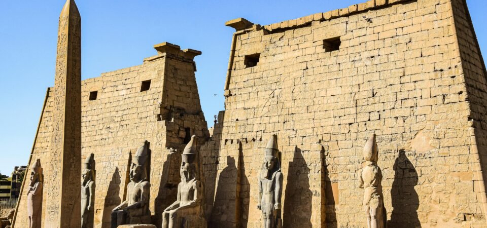 Luxor temple facade