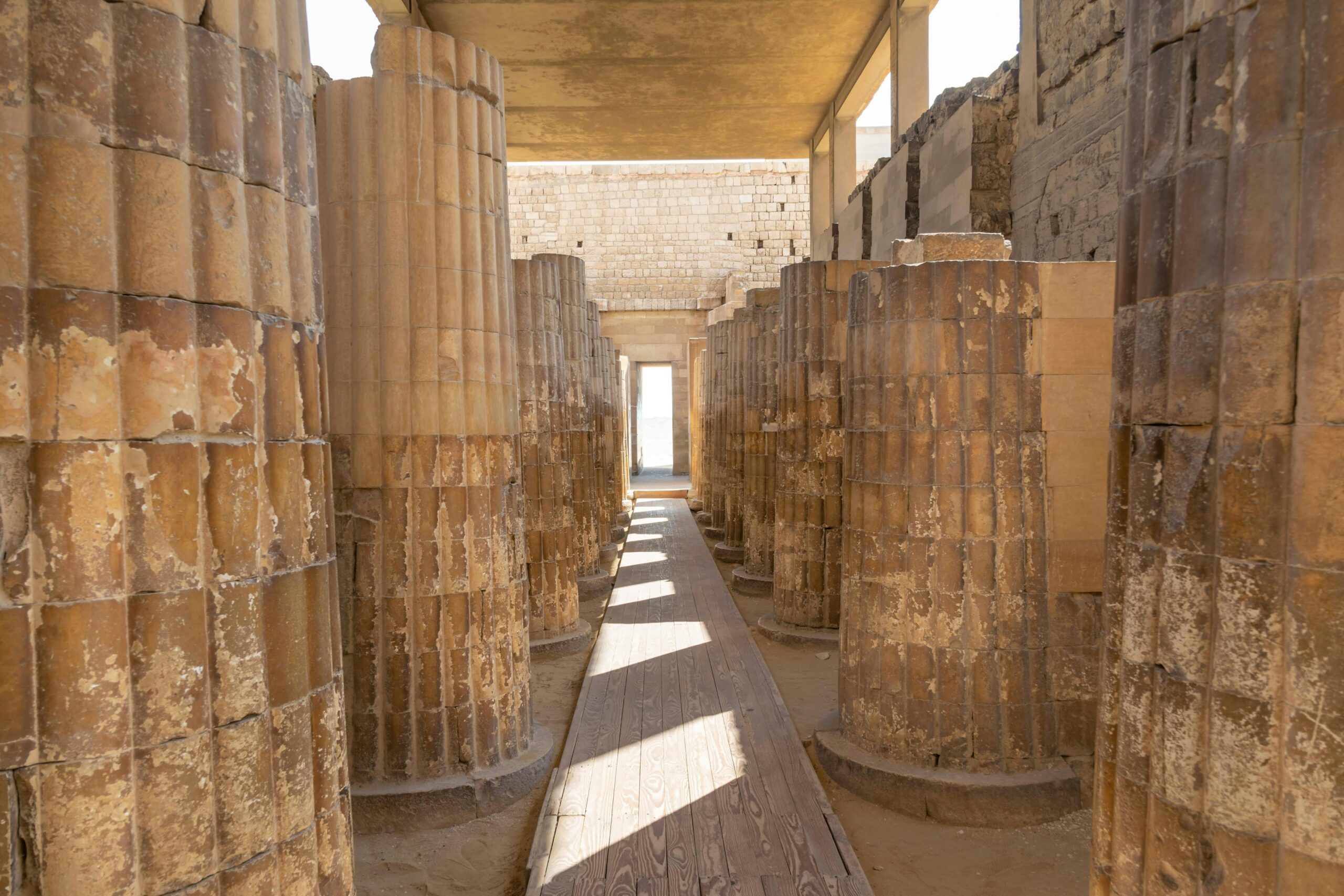 court at saqqara