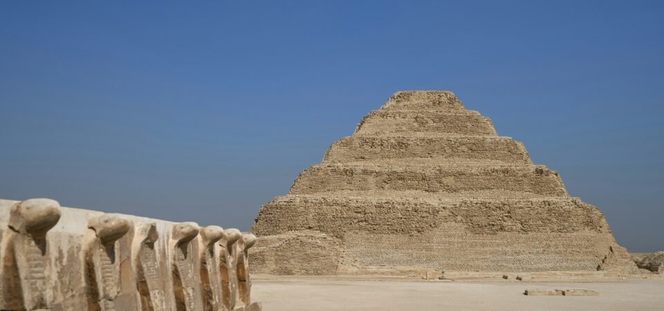 step pyramid at saqqara