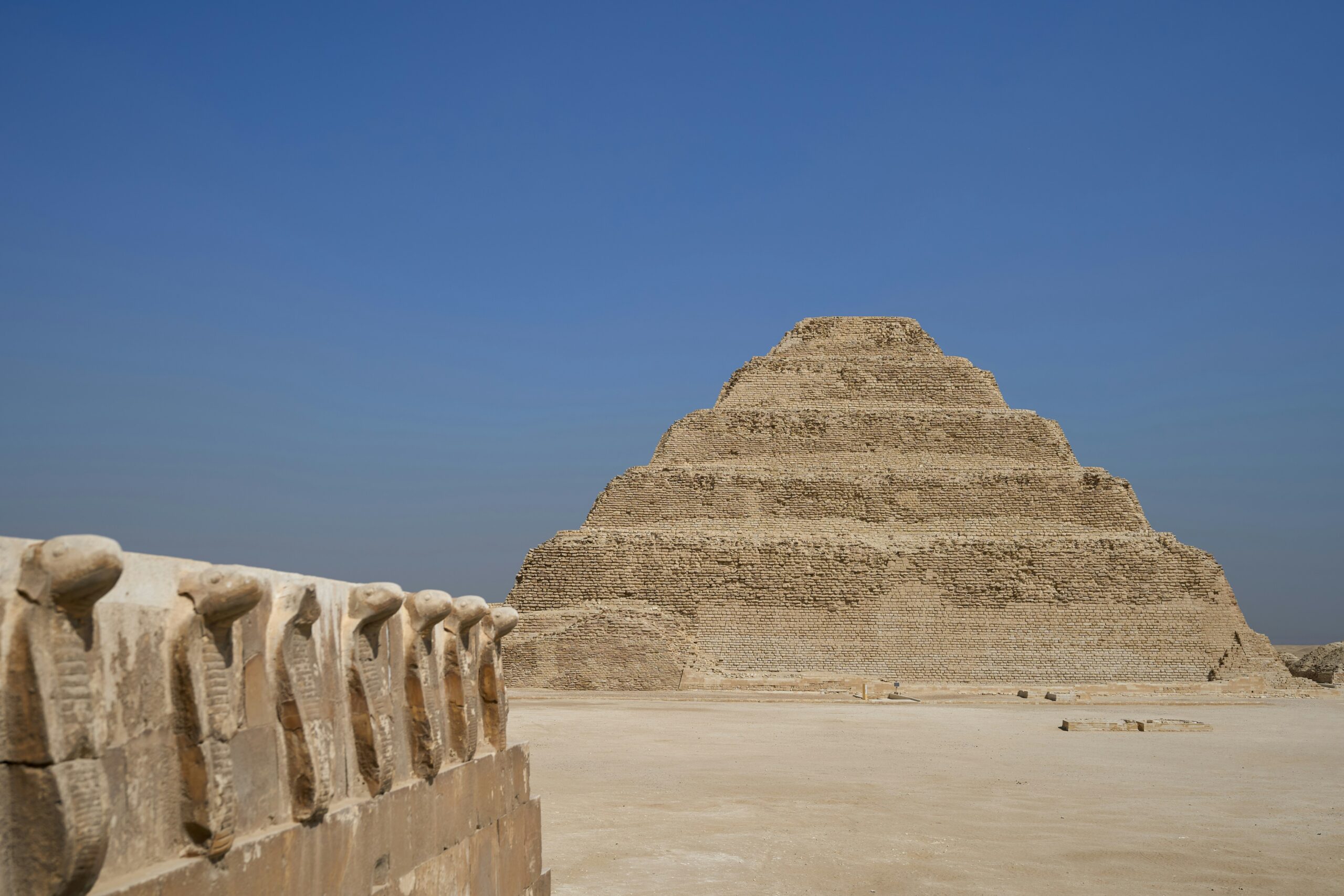 step pyramid at saqqara