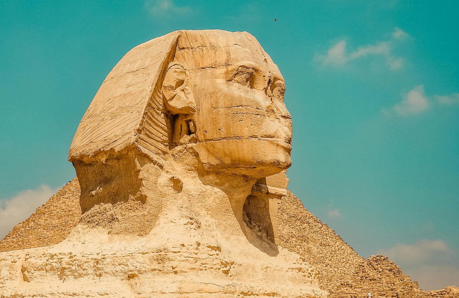 the sphinx at Giza