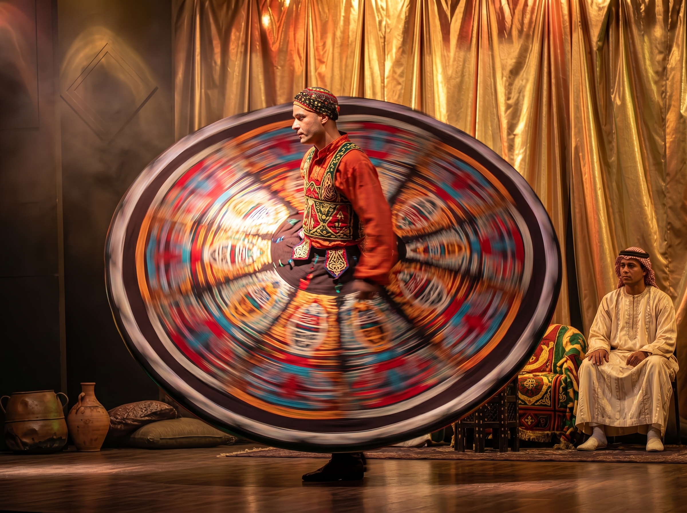 Tanoura show at Wekalet el Ghouri