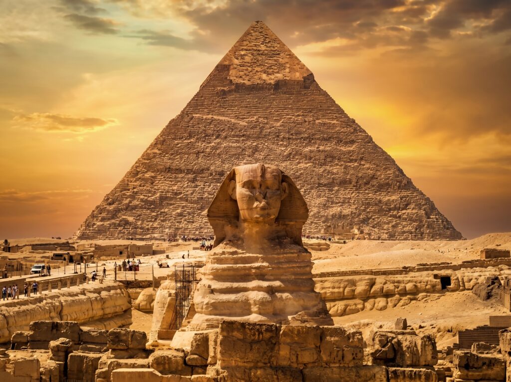 The Giza Pyramids