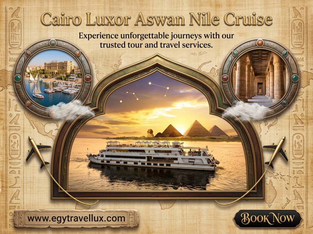 Cairo Luxor Aswan Nile cruise