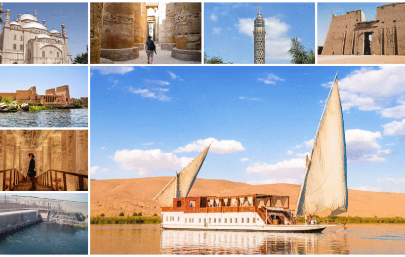8 Days Cairo Nile cruise package with Aswan and Luxor
