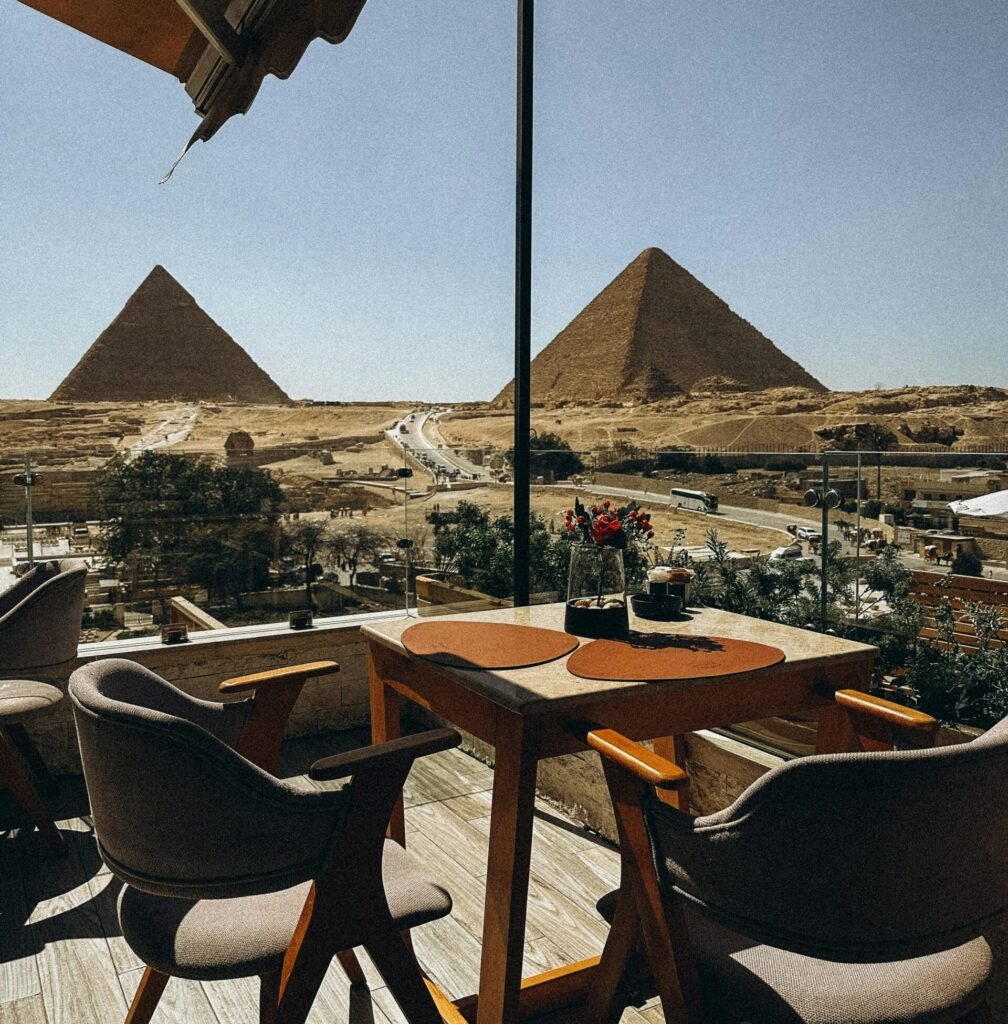 pyramids with a cairo female tour guide