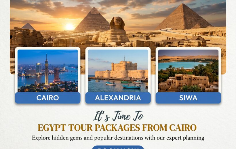 Best of Egypt tour packages from Cairo, Alexandria & Siwa