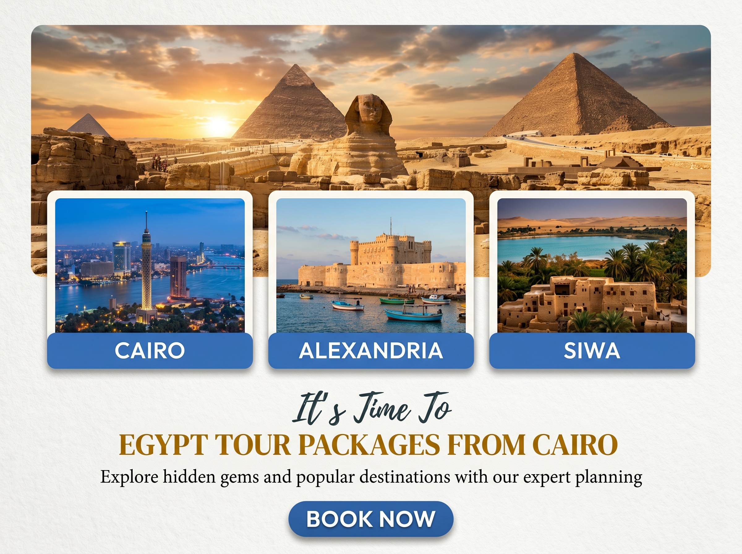 Egypt tour packages from Cairo