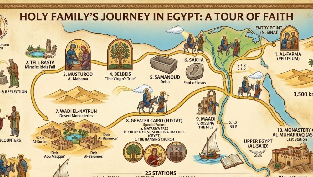 Holy Family Journey in Egypt