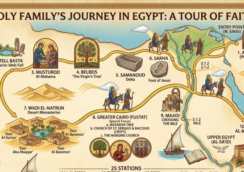 Holy Family Journey in Egypt