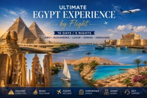 Ultimate 10-Day Egypt Tour with Flights | Cairo, Alexandria, Luxor, Aswan & Hurghada — From $1,490