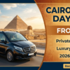 Cairo Giza Day Trip Price Guide 2026 showing the Great Pyramids, Sphinx, and private tour experience