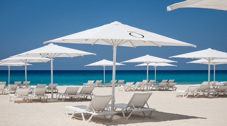 El Alamein North Coast resort with modern marina and Mediterranean coastline, Egypt summer destination