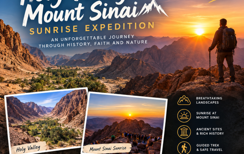 2-Day Holy Valley & Mount Sinai Sunrise Expedition