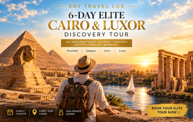 Best 6-Day Egypt Tour: Cairo & Luxor VIP Vacation Package