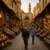 Things to do in cairo Islamic Cairo's minarets, stone madrasas, and the historic Khan el-Khalili marketplace showcase over a thousand years of urban craftsmanship.